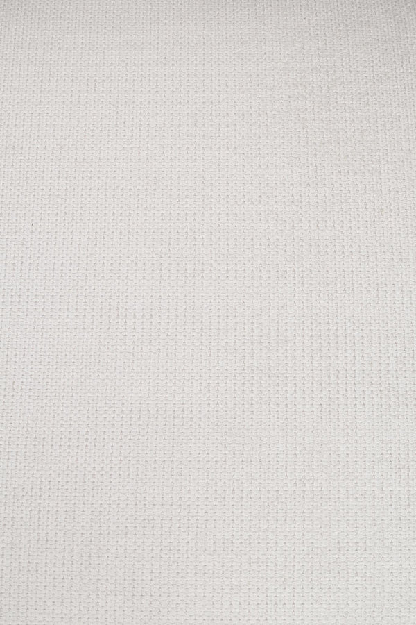 Ljusbeige väv med tät strukturerad yta, närbild av textil material för möbler eller inredning