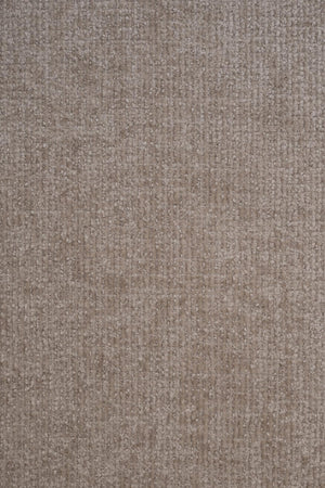 Beige vävd textil med strukturerad yta och naturlig melerad finish