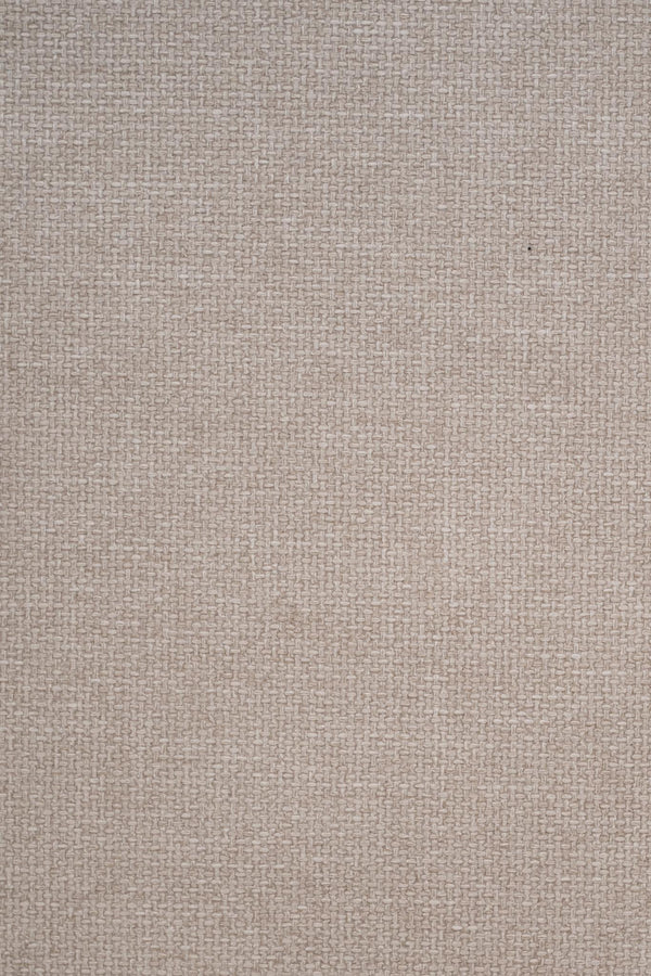 Beige vävd textil med basketmönster, närbild av tyg för möbler eller inredning